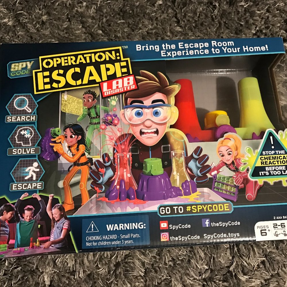 Spy Code Operation Escape Lab Disaster Science